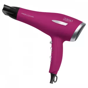 Фен Profi-Care PC-HT 3045 2200 Вт, 1800–2200 Вт, фиолетово‑серебристый, петля для подвеса, 240×90×250 мм