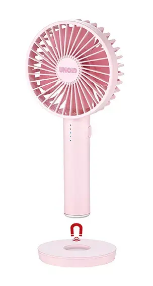 Портативный вентилятор Unold Breezy II Pink Photo 5