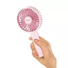 Портативный вентилятор Unold Breezy II Pink Photo 8