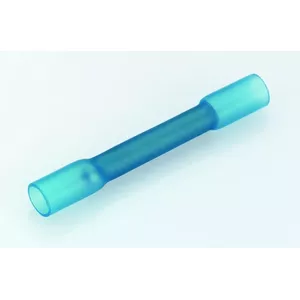 Cimco 180352 Tubular Connector Straight Blue Heat-Shrink Insulated