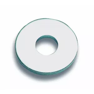 Flat washer Cimco 192652, galvanized steel, inner Ø 6 mm, outer Ø 18 mm, 1 pc