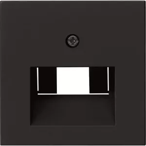 Gira System 55 rāmis ievietne, melna, modelis 0270005