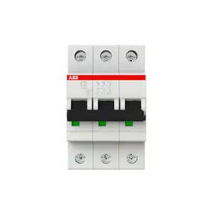 ABB S203-C63 Miniature Circuit Breaker, 3-Pole, 63A, 400V