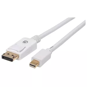 DisplayPort Cable Manhattan MDP2DPMM2MW 2m Male to Male White