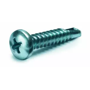 Screw Cimco 190413 — galvanized metal, 19 mm length, 3.5 mm thread diameter, for sheet metal, 1 pc
