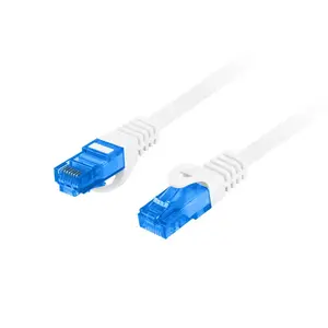 Сетевой кабель Lanberg PCF6A-10CC-0300-W RJ-45 Cat6a 3м Белый