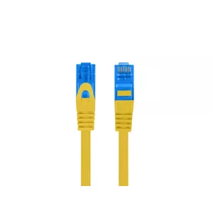 Патч‑кабель LANBERG Cat6a S/FTP (S‑STP) 10 м, RJ‑45—RJ‑45, жёлтый