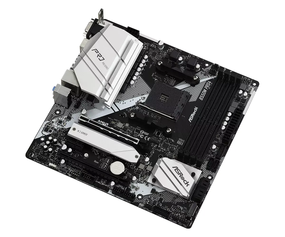 Pamatplate Asrock B550M Pro4, 90-MXBDK0-A0UAYZ Photo 3