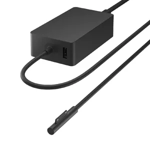 Microsoft Surface 127W Power Supply Ноутбук, Планшет Черный Кабель переменного тока Для помещений