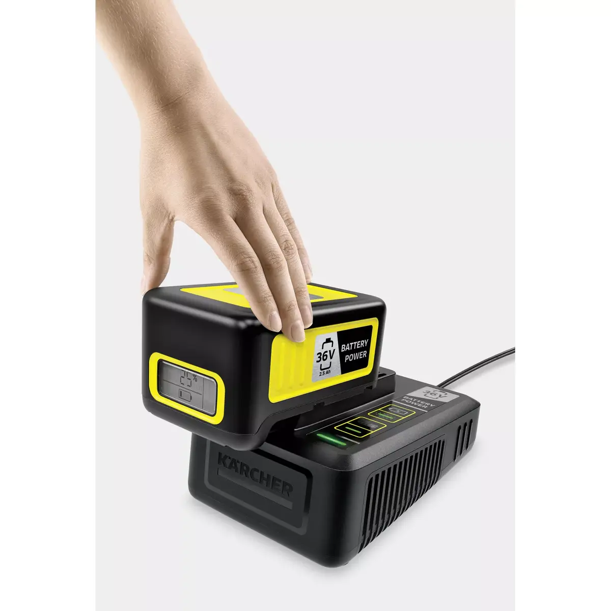 Akumulators un lādētājs Karcher Starter kit Battery Power 36/25 Photo 3