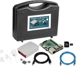 Raspberry Pi 3 Model B Starter Kit with 1GB RAM