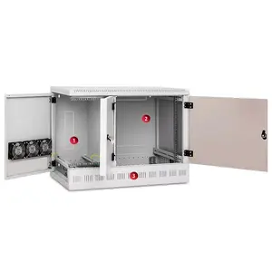 Rack cabinet Triton RFA 3U Grey — 3U capacity, 50 kg max load