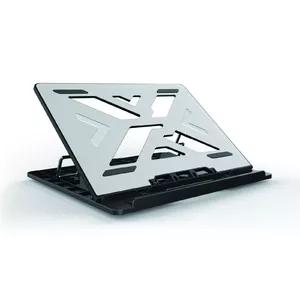 Conceptronic THANA ERGO S, Laptop Cooling Stand Portatīvā datora statne Pelēks 39,6 cm (15.6")