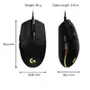 Spēļu pele Logitech G G203 LIGHTSYNC Photo 9