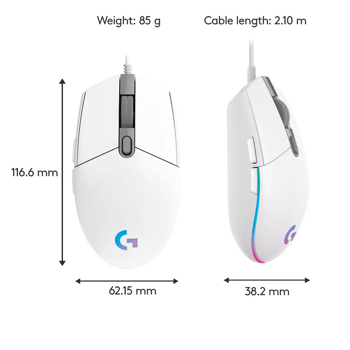 Pele Logitech G203 Photo 8
