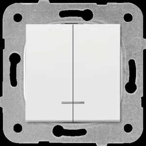 2-pole switch viko by panasonic Meridian Karre 9096 3650 with indicator