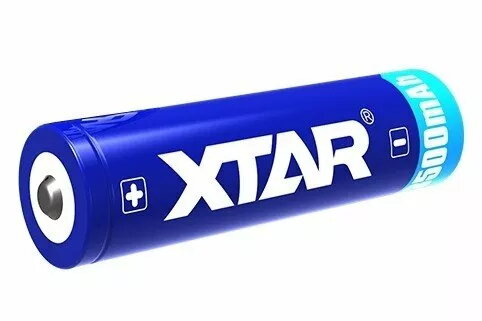Uzlādējama 18650 akumulatora XTAR AK18650.3500