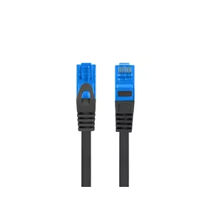 Network cable LANBERG PCF6A-10CC-0100-BK — Cat6a S/FTP, 1 m, RJ-45, black