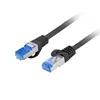 LANBERG Cat6a PCF6A-10CC-0050-BK кабель 0,5 м Photo 3