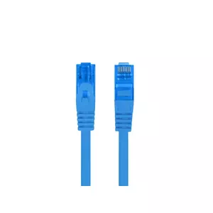 Network patch cable LANBERG Cat6a S/FTP (S‑STP) RJ‑45 to RJ‑45, 2 m, blue