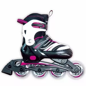 Inline skates Muuwmi adjustable children's size 29–32 Pink/Black