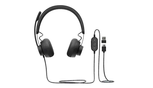 Logitech Zone Wired UC Austiņas Binaurālas