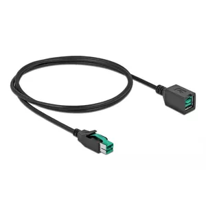 Powered USB extension cable DeLOCK 85980 12 V 1 m