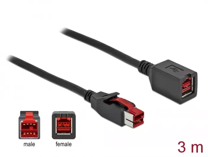 Powered USB pagarinātāja kabelis DeLOCK 85987 Photo 2