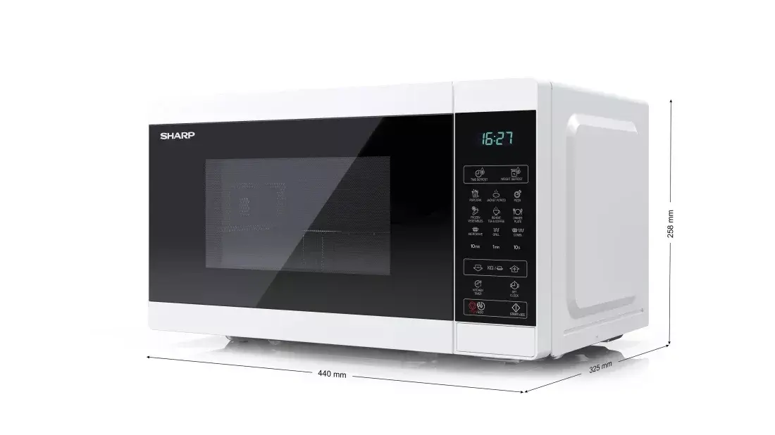Sharp YC-MG02E-W микроволновка 20 л 800 Вт Photo 2