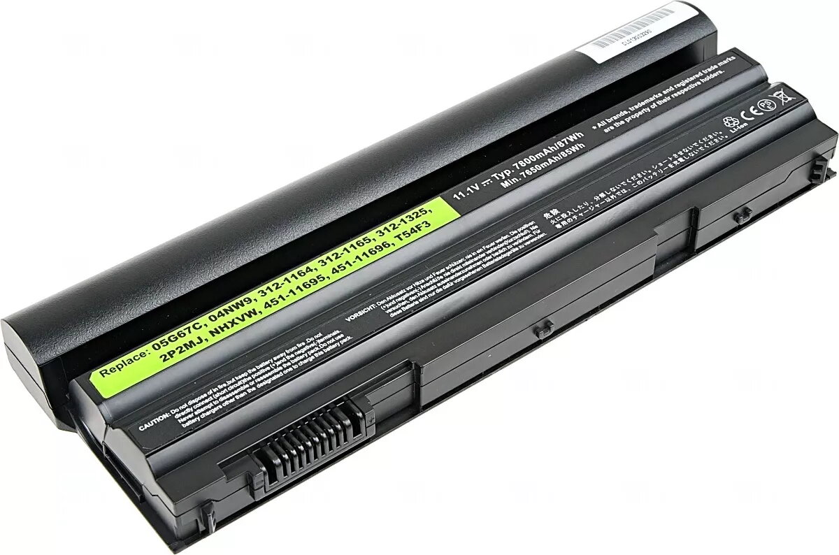 Klēpjdatora akumulators t6 power NBDE0132 priekš