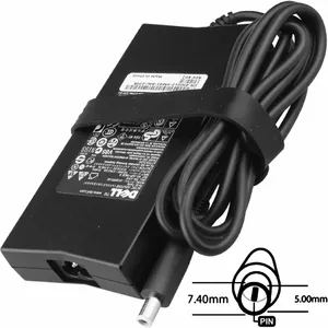 Strāvas adapteris SIL priekš Dell 77011011 — 130 W, 19.5 V, spraudnis 7.4×5.0 mm