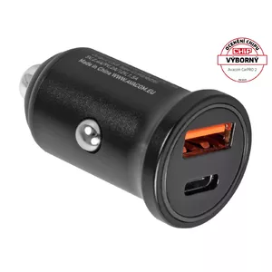 Car charger AVACOM NACL-PD2X-KK with Power Delivery dual USB-C ports