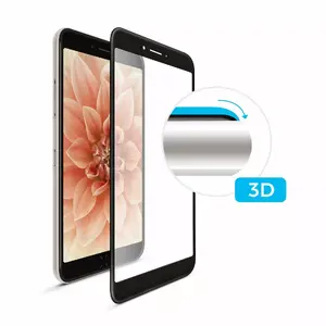 Tempered 3D Screen Protector FIXED for iPhone XR / 11, full adhesive, black