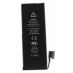 Battery for iPhone 5 OEM 1440mAh Li‑Ion Polymer, replacement internal battery