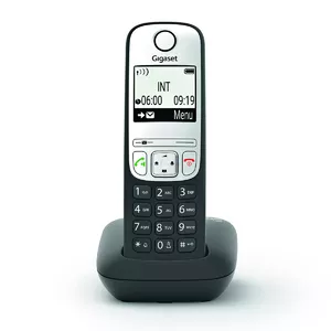 Беспроводной телефон Gigaset A690 чёрный с DECT-технологией и длительной автономной работой