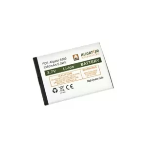Rechargeable Li‑Ion Battery ALIGATOR A600 1350 mAh for Portable Devices
