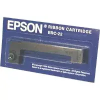 Lentes kasetne Epson ERC22B priekš M-180/M-190 sērijas, longlife, melna