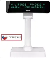 VIRTUOS FV-2030W VFD 2x20 USB display Photo 1
