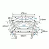 TV sienas stiprinājums TB TB-43P — 26–55", 55 kg, VESA 400x400 Photo 2