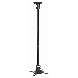Projector mount SATRIA MP0020 with telescopic pole, black — ceiling/floor adjustable