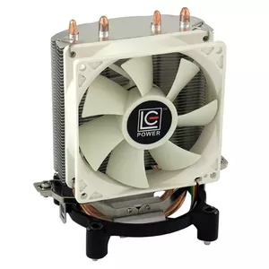 Kūleris LC-Power LC-CC-95 Procesora dzesēšanas sistēma 9.2 cm Sudrabs Balts