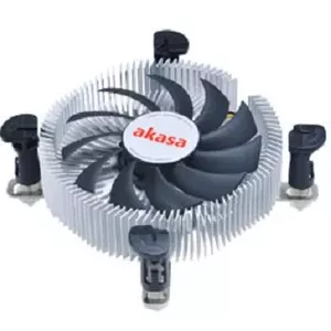 Cooler Akasa AK-CC7122BP01 Processor Cooling System 7.5 cm Aluminium Blue