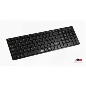Wireless USB Keyboard AIREN AiBoard Slim Black — CZ layout