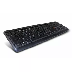 Keyboard c-tech KB-102 USB slim black with Czech/Slovak layout