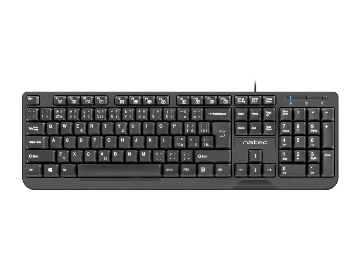 Wired USB Keyboard NATEC NKL-1151 Photo 1