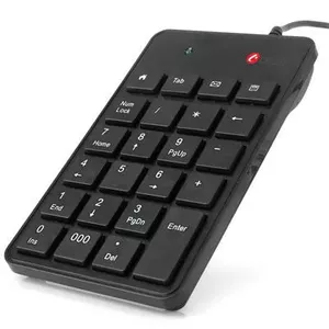 Wired USB Keyboard c-tech KBN-01 — UK layout, black, USB-A connection
