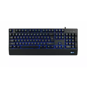 Wired Keyboard c-tech KB-104BK USB, Black, Czech/Slovak layout, 3 backlight colors