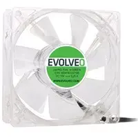 Evolveo Fan 14 GREEN 140mm LED cooling fan Photo 2