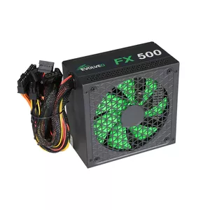 Блок питания Evolveo EVOLVEO FX 500 500W ATX, вентилятор 14 см, тихий, 80+