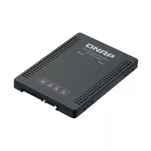 QNAP QDA-A2MAR storage drive enclosure SSD enclosure Black M.2